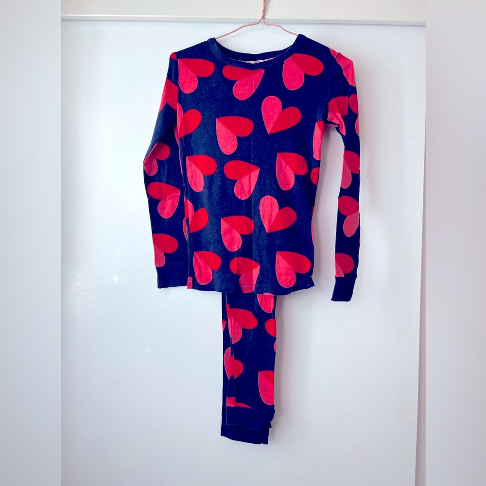 Kids' Valentine's Day Hearts Matching Family Pajama Set
